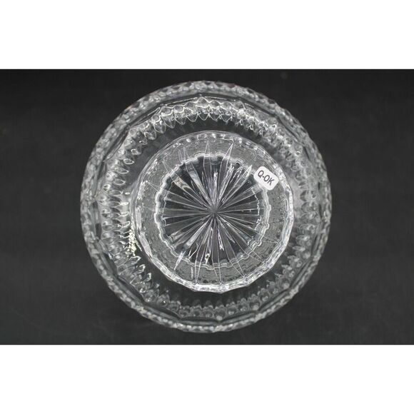 Vintage Polish Fifth Avenue Crystal "Bracelet" 8" Basket with Original Sticker & - Picture 5 of 5